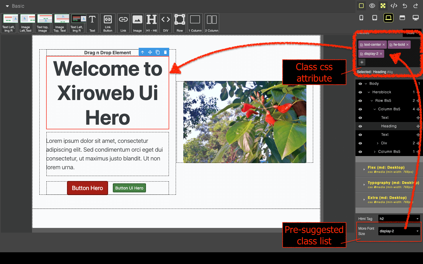 Module Ui Hero for Joomla