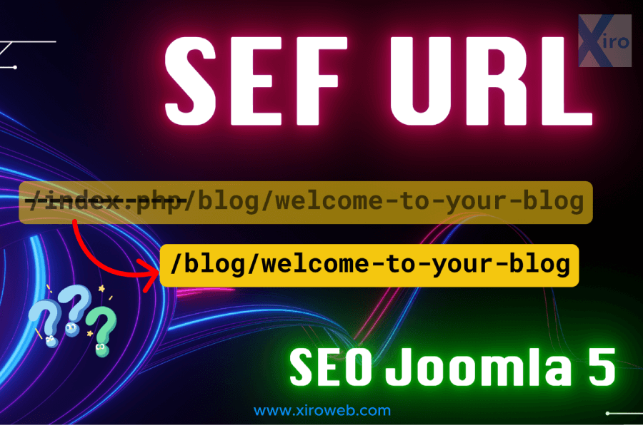 Joomla 5 SEO SEF URLs Configuration